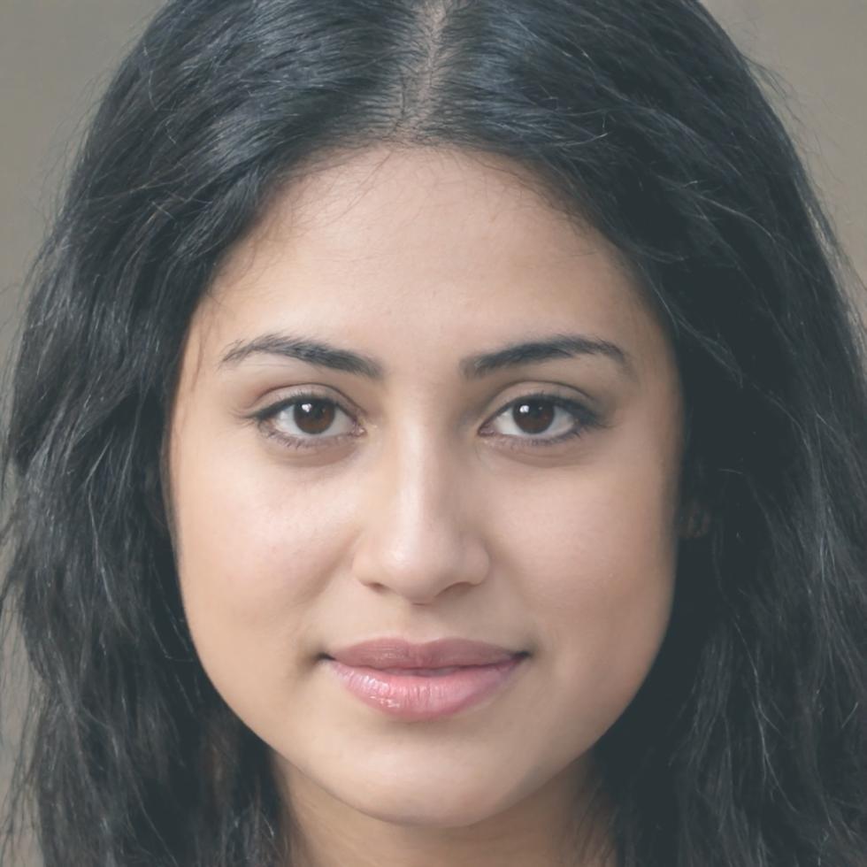 Elīna Valtere in her home kitchen